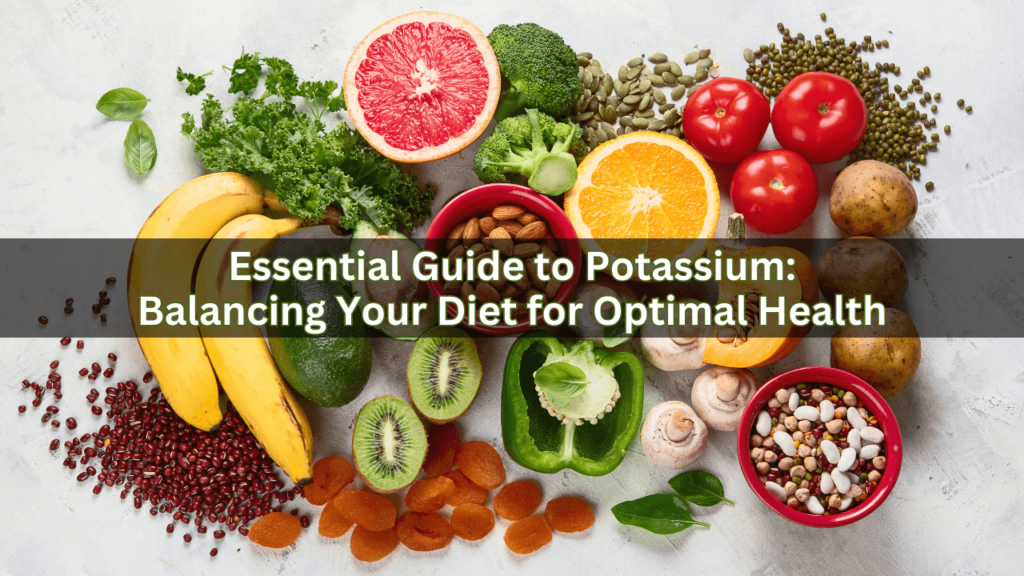 Essential Guide to Potassium Balancing Your Diet for Optimal Health